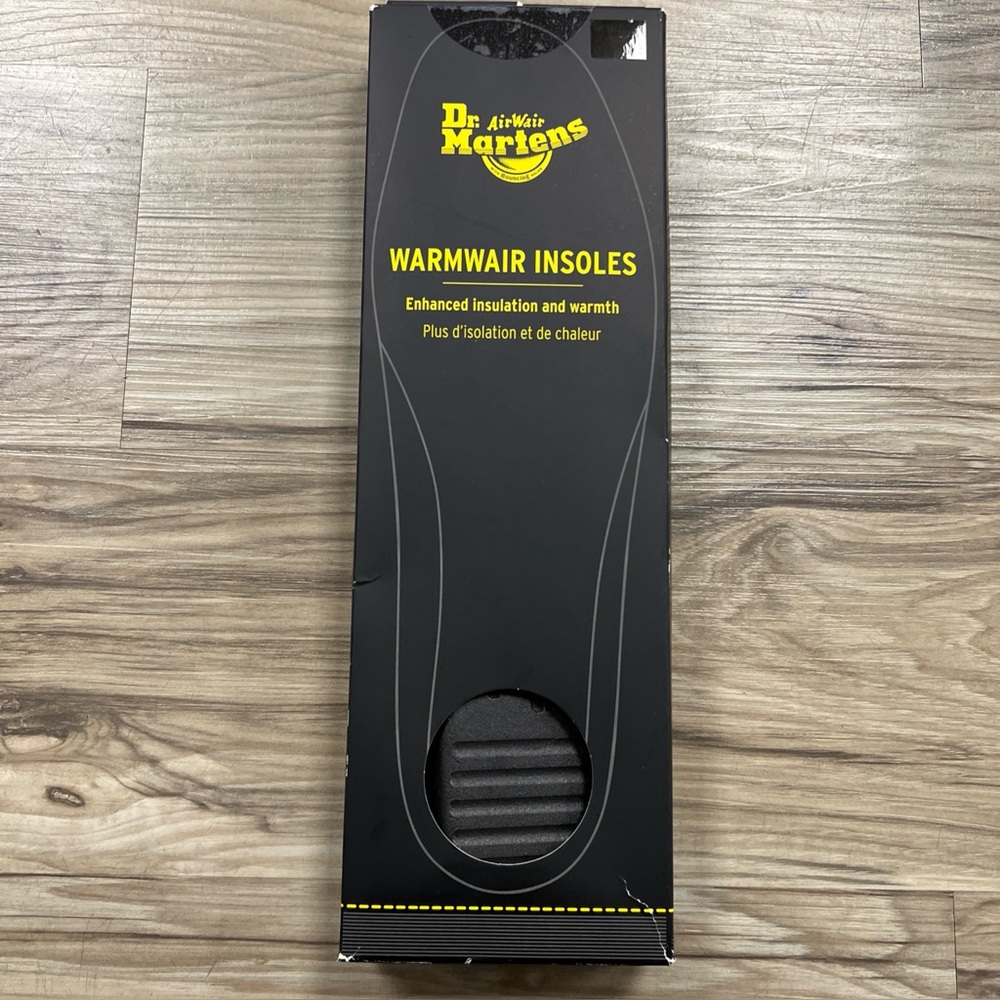 Dr. Martens Insoles Warmwair Insulated Faux Fur Insoles Size M 10 W 11 NIB